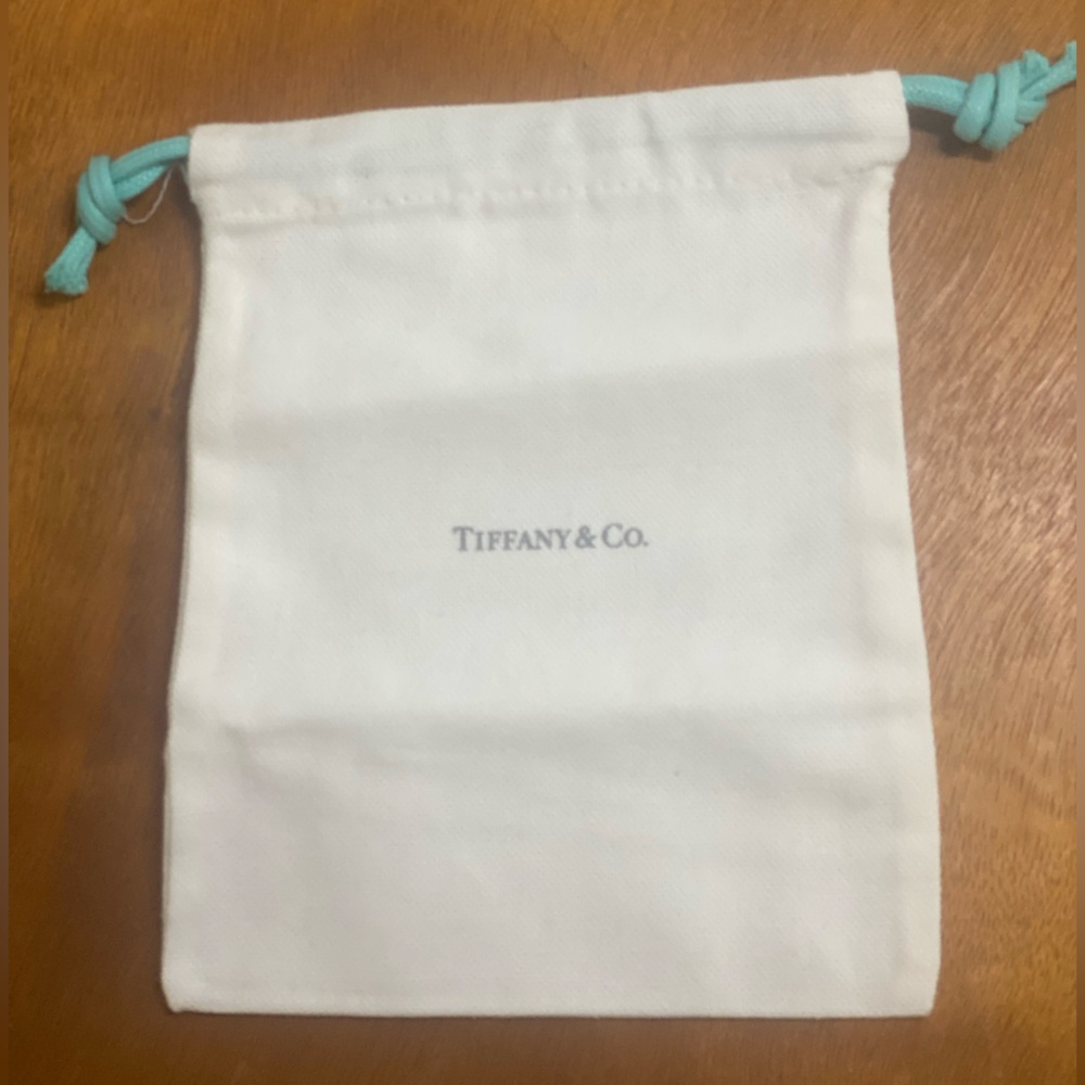 TIFFANY & Co. Drawstring Pouch - 6” x 7.5” - Picture 6 of 6